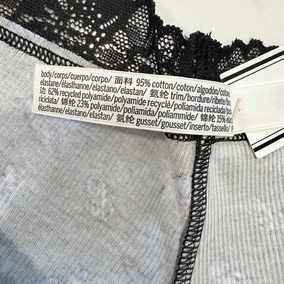 Victoria's Secret PINK Cheeky Lace Panties Womens Medium M LOT OF 4 VS Panty - Picture 8 of 10